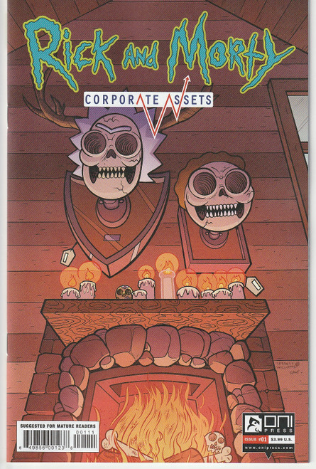 RICK AND MORTY CORPORATE ASSETS #1 (ONI 2021) "NEW UNREAD"