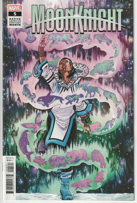 MOON KNIGHT (2021) #05 WOLF NATIVE AMERICAN HERITAGE VAR (MARVEL 2021) "NEW UNREAD"