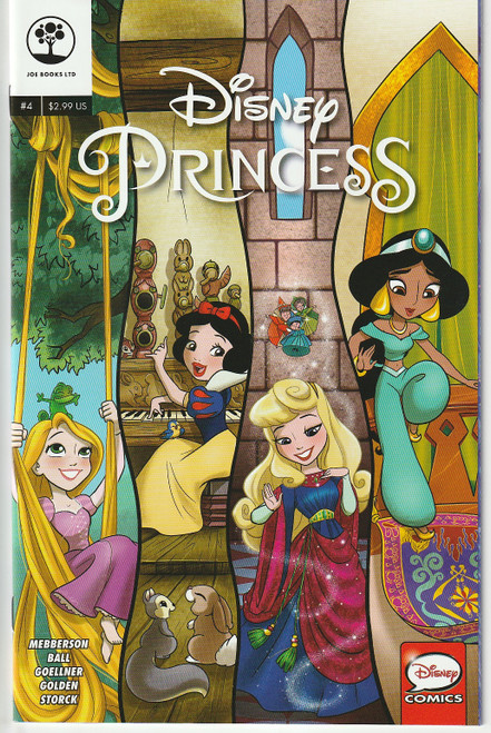 DISNEY PRINCESS #04 (JOE BOOKS 2016) "NEW UNREAD"