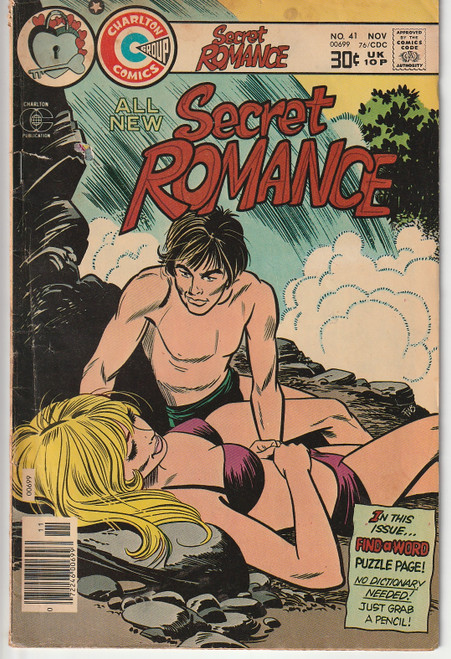 SECRET ROMANCE #41 (CHARLTON 1976)