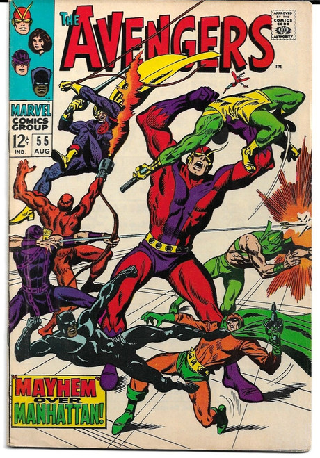 AVENGERS #055 (MARVEL 1968)