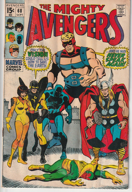 AVENGERS #068 (MARVEL 1969)