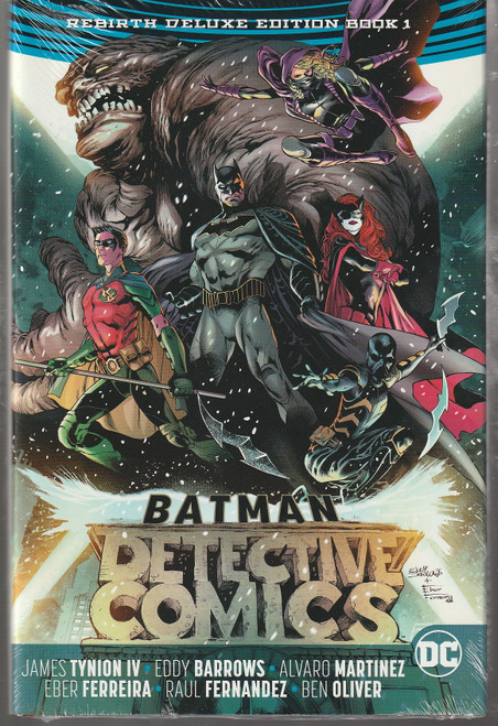 BATMAN DETECTIVE COMICS REBIRTH DLX COLL HC BOOK 01 "NEW UNREAD"