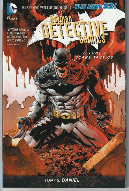 BATMAN DETECTIVE COMICS TP VOL 02 SCARE TACTICS (N52) "NEW UNREAD"