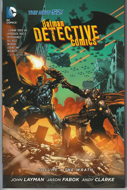 BATMAN DETECTIVE COMICS TP VOL 04 THE WRATH (N52) "NEW UNREAD"