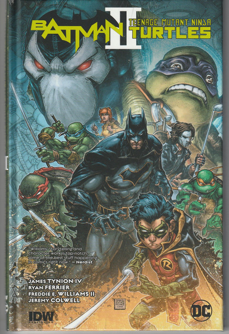 BATMAN TEENAGE MUTANT NINJA TURTLES II HC "NEW UNREAD"