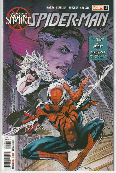 DEATH OF DOCTOR STRANGE SPIDER MAN #1 (MARVEL 2021) "NEW UNREAD"