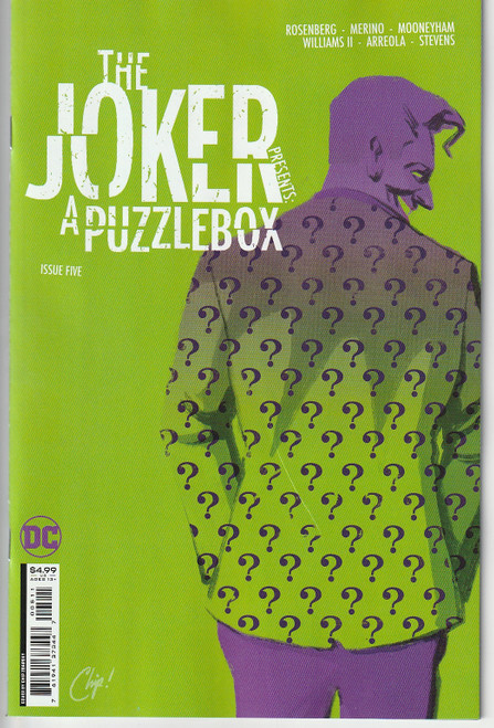 JOKER PRESENTS A PUZZLEBOX #5 (OF 7) (DC 2021) "NEW UNREAD"