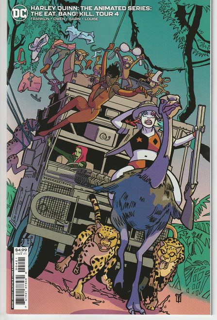 HARLEY QUINN THE ANIMATED SERIES THE EAT BANG KILL TOUR #4 (OF 6) CVR B (DC 2021) "NEW UNREAD"