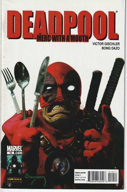 DEADPOOL MERC WITH A MOUTH #10 (MARVEL 2010)