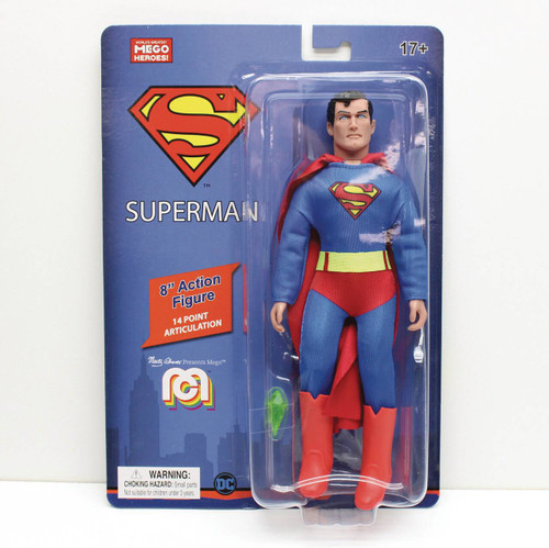 MEGO DC COMICS SUPERMAN 8IN AF