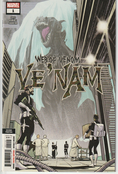 WEB OF VENOM VE NAM #1 2ND PRINT (MARVEL 2018) "READER COPY"