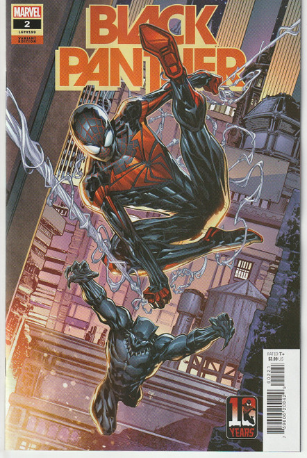 BLACK PANTHER (2021) #02 MILES MORALES 10TH ANNIV VAR (MARVEL 2021) "NEW UNREAD"