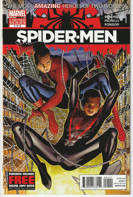 SPIDER-MEN #1 (MARVEL 2012) C2