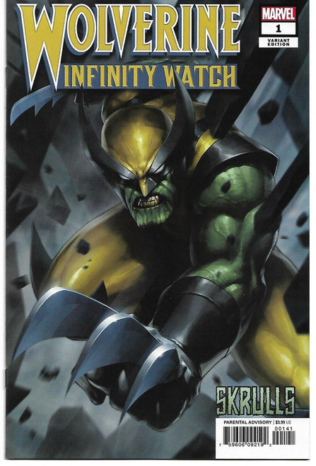 WOLVERINE INFINITY WATCH #1 SKRULLS VAR (MARVEL 2019) "NEW UNREAD"