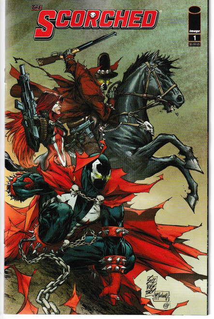 SPAWN SCORCHED #01 CVR F (IMAGE 2022) "NEW UNREAD"