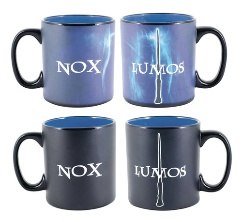 HARRY POTTER LUMOS WAND 11OZ HEAT REVEAL MUG