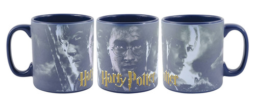 HARRY POTTER TRIO 20OZ HEAT REVEAL MUG