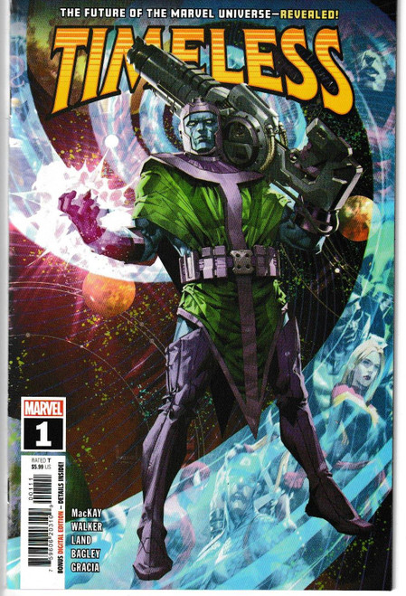 TIMELESS #1 (MARVEL 2021) c6 "NEW UNREAD"