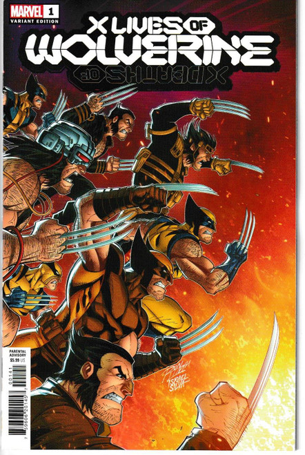 X LIVES OF WOLVERINE #1 RON LIM VAR (MARVEL 2022) "NEW UNREAD"