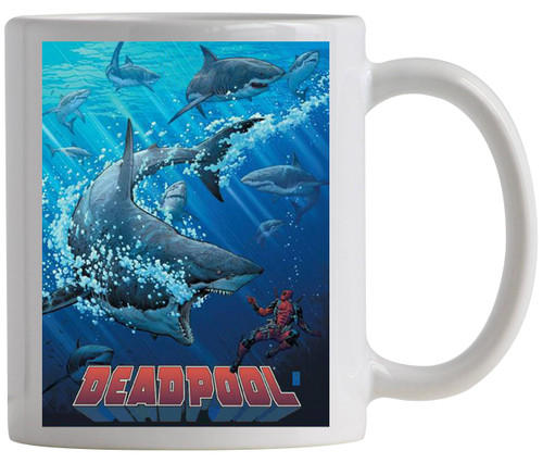 DEADPOOL SHARK TANK PX COFFEE MUG