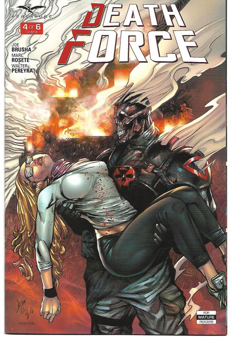 DEATH FORCE #4 (OF 6) CVR B (ZENESCOPE 2016)