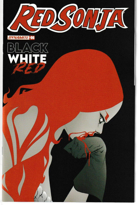 RED SONJA BLACK WHITE RED #6 (DYNAMITE 2022) "NEW UNREAD"