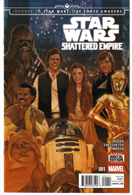 JOURNEY TO STAR WARS THE FORCE AWAKENS SHATTERED EMPIRE #1, 2, 3 & 4 (OF 4) (MARVEL 2015)
