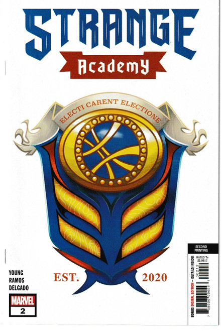 STRANGE ACADEMY #02 2ND PRINT (MARVEL 2020) "NEW UNREAD"