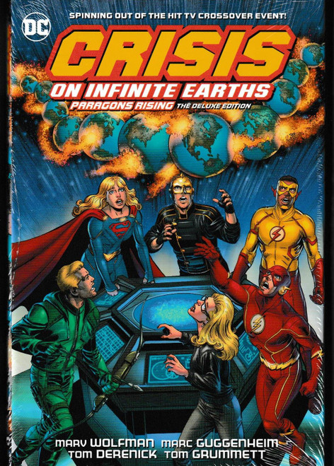 CRISIS ON INFINITE EARTHS: PARAGONS RISING THE DELUXE EDITION HC "NEW UNREAD"