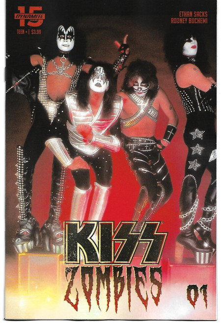 KISS ZOMBIES #1 CVR D PHOTO (DYNAMITE 2019)