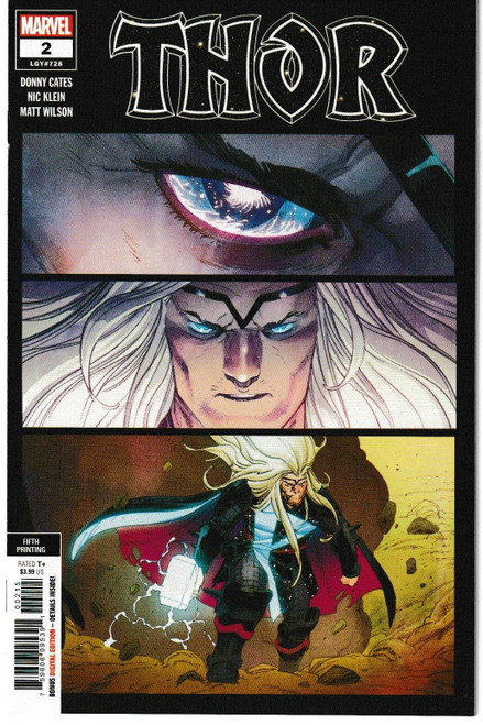 THOR (2020) #02 5TH PTG VAR (MARVEL 2020) "NEW UNREAD"