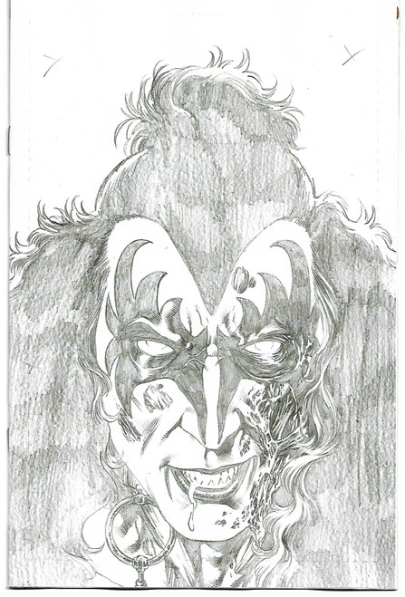 KISS ZOMBIES #1 15 COPY BUCHEMI SNEAK PEEK PENCIL FOC INCV (DYNAMITE 2019)