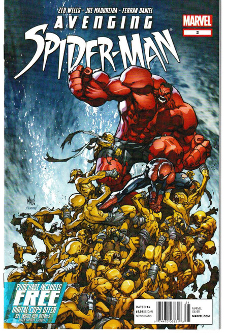AVENGING SPIDER-MAN #02 (MARVEL 2012) NEWSSTAND EDITION