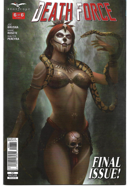 DEATH FORCE #6 (OF 6) CVR C (ZENESCOPE 2016)