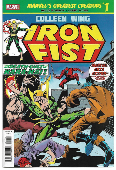 TRUE BELIEVERS IRON FIST COLLEEN WING #1