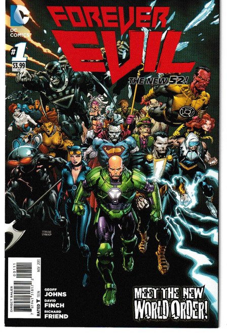 FOREVER EVIL #1, 2, 3, 4, 5, 6 & 7 (OF 7) (DC 2013-14)