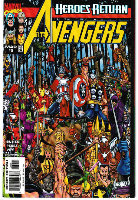 AVENGERS (1998) #02 (MARVEL 1998)