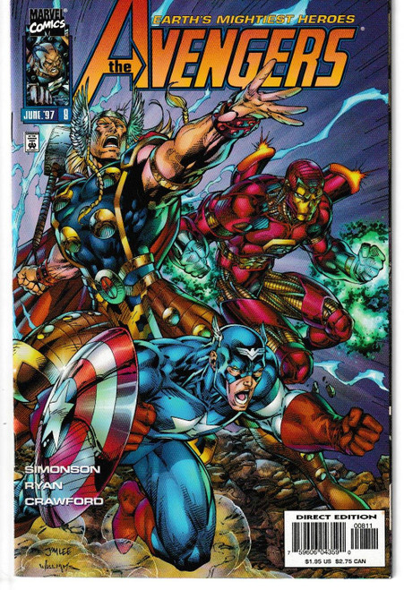 AVENGERS (1996) #08 (MARVEL 1997)