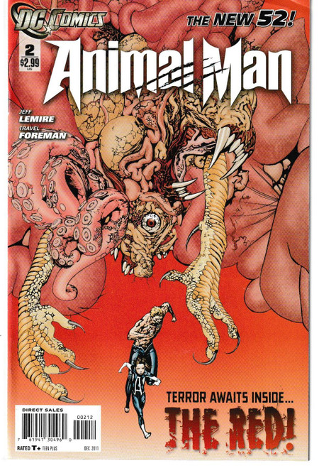 ANIMAL MAN (2011) #02 SECOND PRINT (DC 2011)