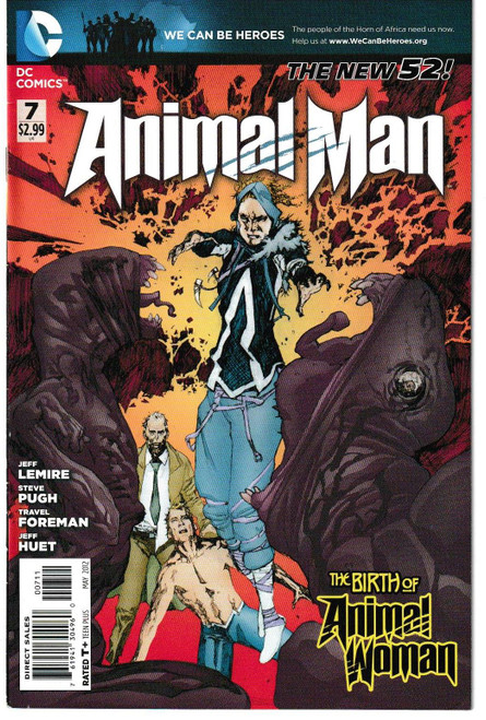 ANIMAL MAN (2011) #07 (DC 2012)