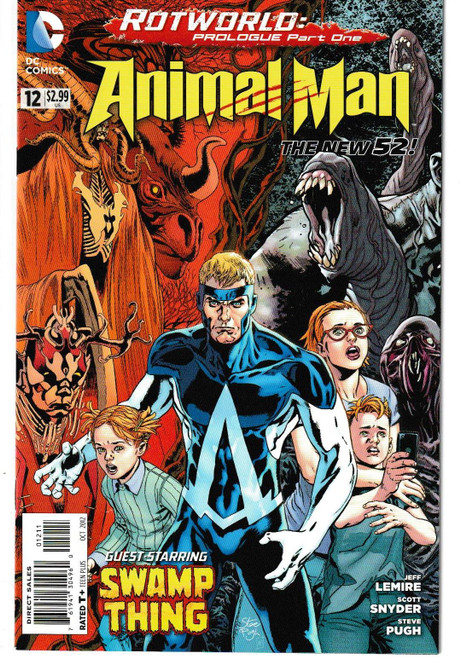 ANIMAL MAN (2011) #12 (DC 2012)