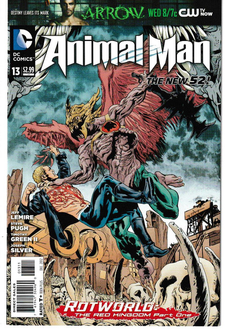 ANIMAL MAN (2011) #13 (DC 2012)
