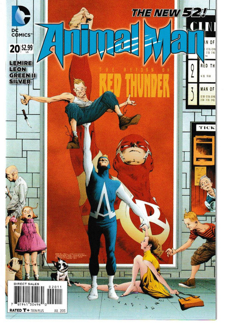 ANIMAL MAN (2011) #20 (DC 2013)