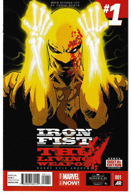 IRON FIST THE LIVING WEAPON #1 (MARVEL 2014)