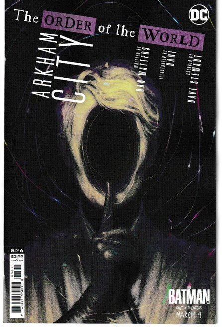 ARKHAM CITY THE ORDER OF THE WORLD #5 (OF 6) (DC 2022) "NEW UNREAD"