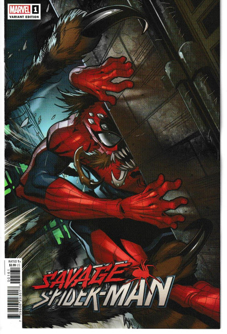 SAVAGE SPIDER-MAN #1 (OF 5) LUBERA VAR (MARVEL 2022) "NEW UNREAD"