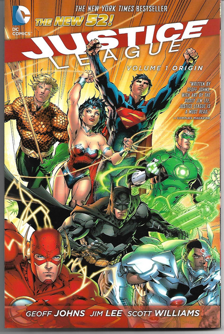 JUSTICE LEAGUE TP VOL 01 ORIGIN