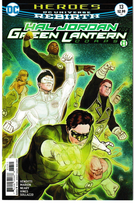 HAL JORDAN AND THE GREEN LANTERN CORPS #13 (DC 2017)