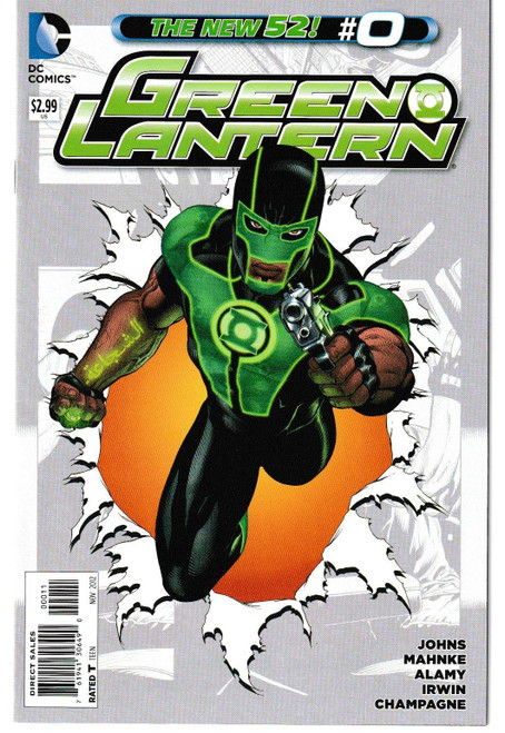 GREEN LANTERN (2011) #00 (DC 2012)